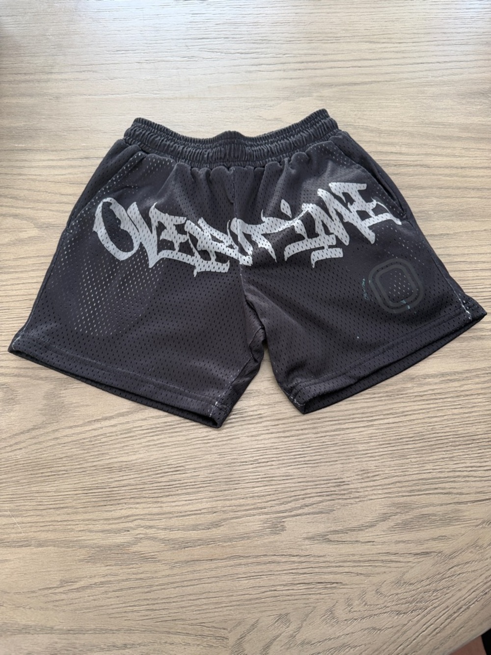 Boys (sz YM) Overtime KIDS VANDAL SCRIPT MESH SHORTS